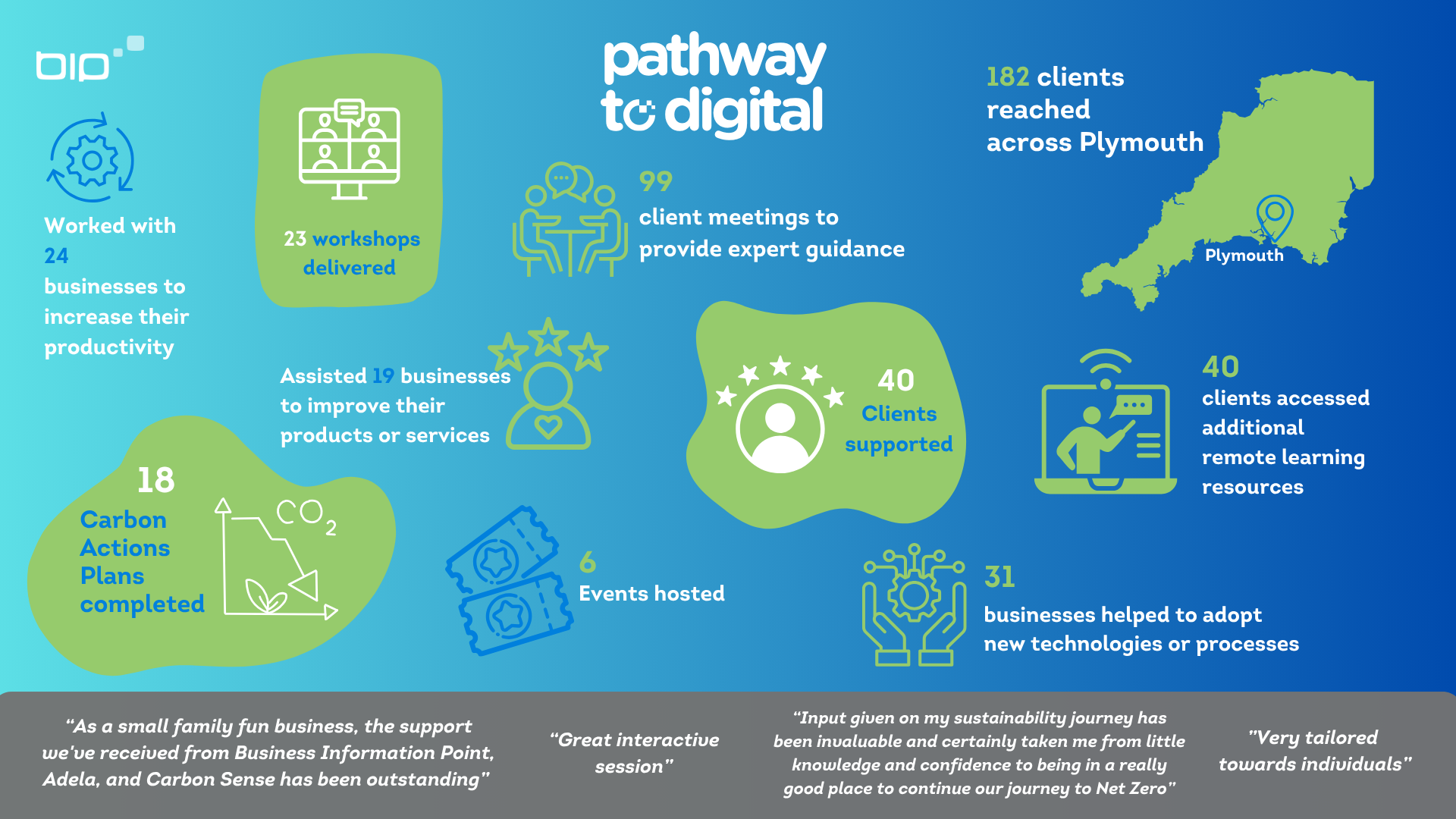 Pathway to Digital infographic