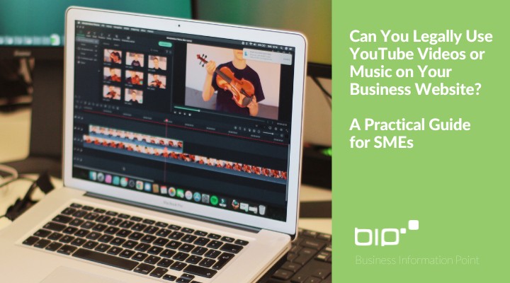 Featured image for “Can You Legally Use YouTube Videos or Music on Your Business Website”