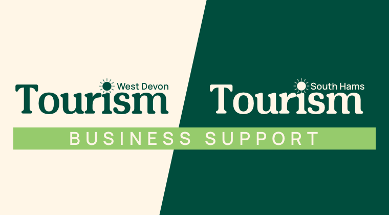 South Hams & West Devon tourism business support logo